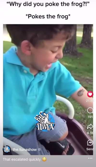 Fucking kids, dude 🤦🏻&zwj;♀️😂