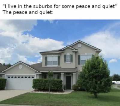 "peace and quiet"