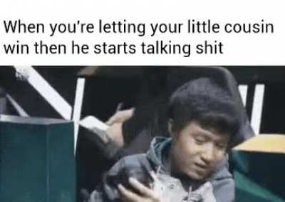 "Wow you're not good at this are you?"