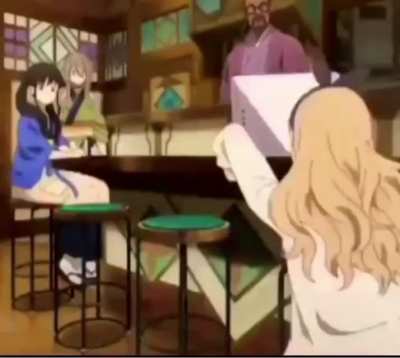 cute anime moment