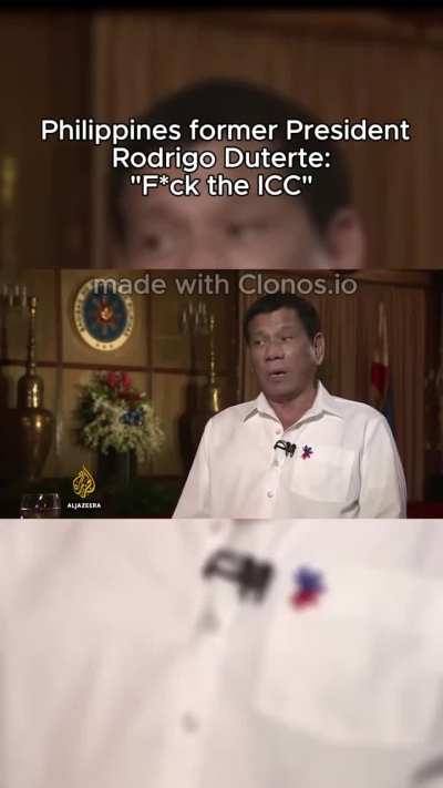 Rodrigo Duterte: "F*ck the ICC"