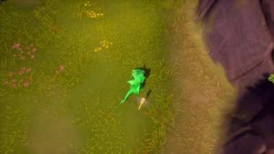 Spyro pushes a frog for 5 minutes and then it gets stuck in a wall .mp4