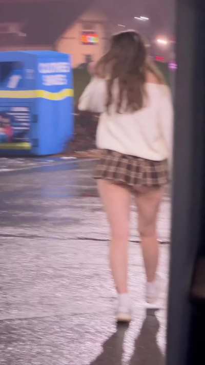 Cheeks hanging out