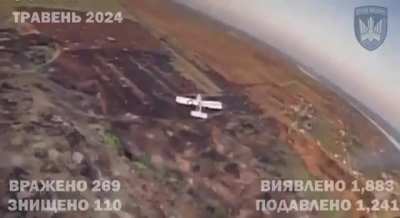 "Birds of Magyar" drone strikes on various Russian positions and equipment in Kherson Oblast from May 2024