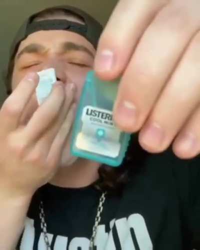 Perfectly cut... Spit?