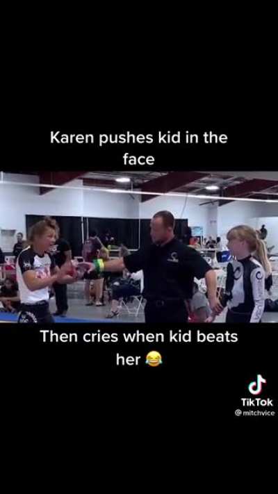 Kid pwning Karen
