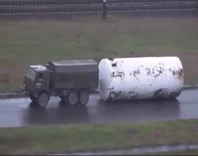 Who needs trailer if you have Kamaz?