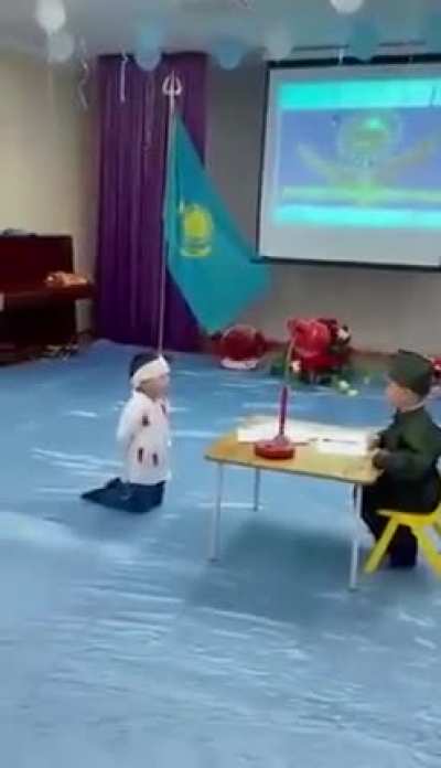Blursed school play