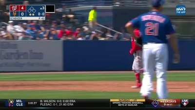 [Highlight] [Highlight] Luis Garcia makes it 4-0 Nationals with a home run off Max Scherzer.