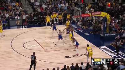 [Highlight] Christian Braun with the big block on Lebron