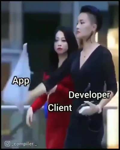 Developer "opens" the app