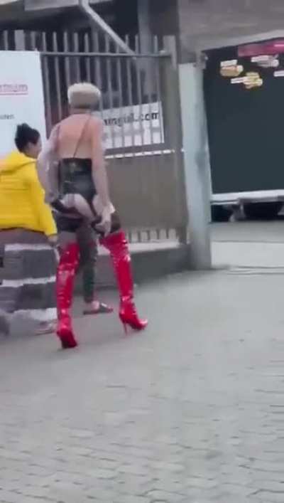 some people take "express yourself" bit too far.