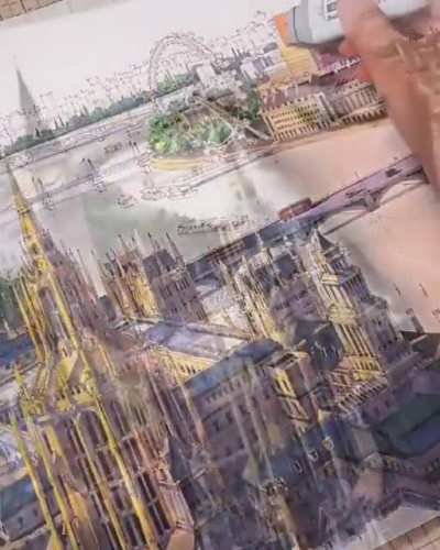 A Magnificent Illustration of the beautiful London.