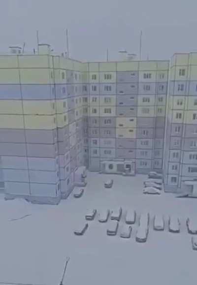 Today&rsquo;s snowing in Norilsk