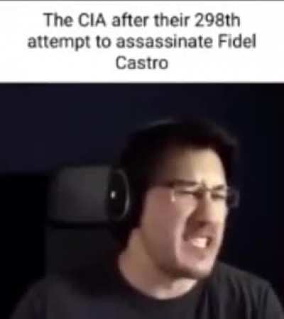 Fun fact: Fidel Castro is the person with the most assassination attempts in history. When the CIA gave up on trying to kill him in 2000, the count was up to 638.
