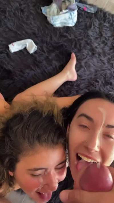 Twice the fun but half the cum :(