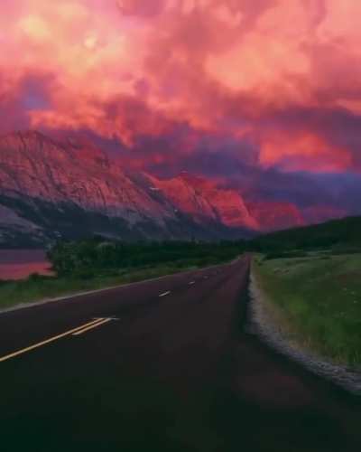 🔥 The majesty of Glacier National Park 🔥