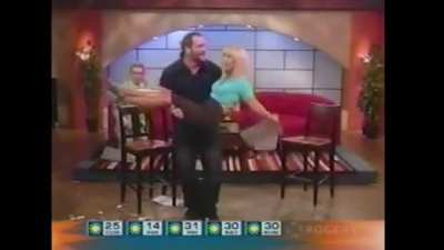 Abdullah the Butcher attacks TV show host