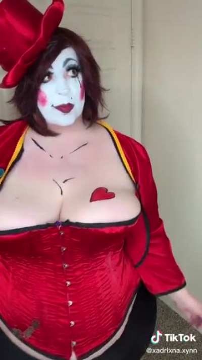 The devil is working but that corset is working harder