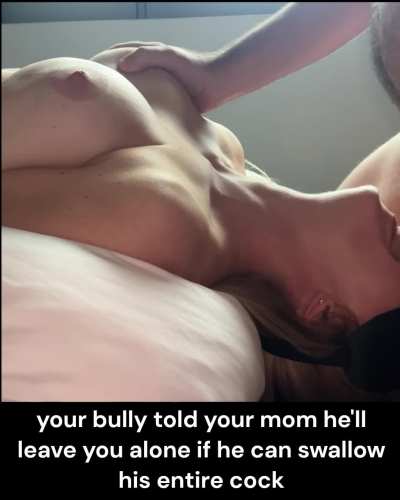 Your bitch ass mom loved it so much she wants it inside now 