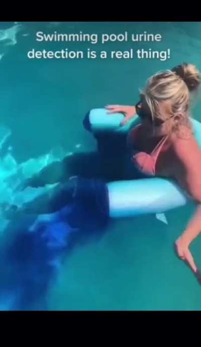 Pissin in the pool