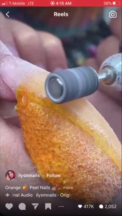 Orange nails anyone