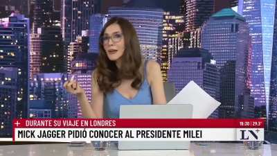 Mick Jagger pidió conocer al presidente de la Argentina Javier Milei y dijo estar dispuesto a ir adónde sea para conocerlo.