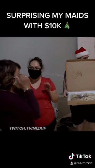 The Guy Who is The Banner Of This Subreddit &ldquo;Mizkif&rdquo; Gave His Maids $10,000 Today