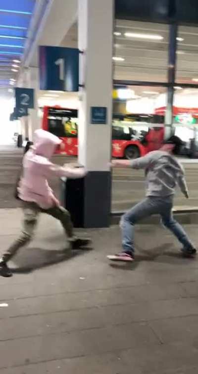 Goofy ass fight