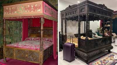 Poster Bed in French Style