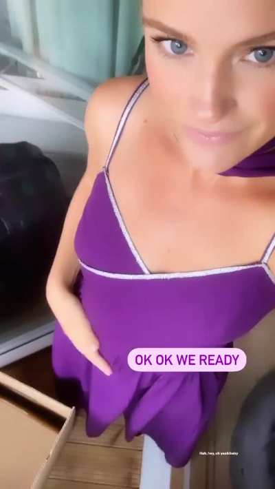 Stunning in purple