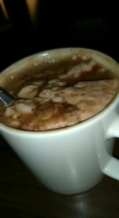 Hot chocolate.