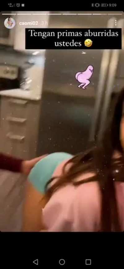 Quien fuera su prima para estar as&iacute; de aburrida 🙄
