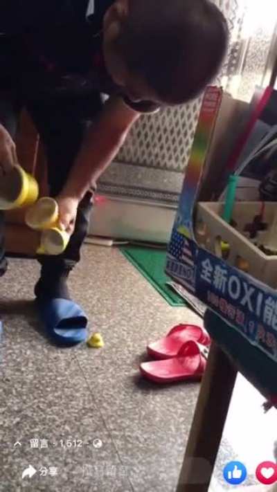 The grandpa didn&rsquo;t see that coming