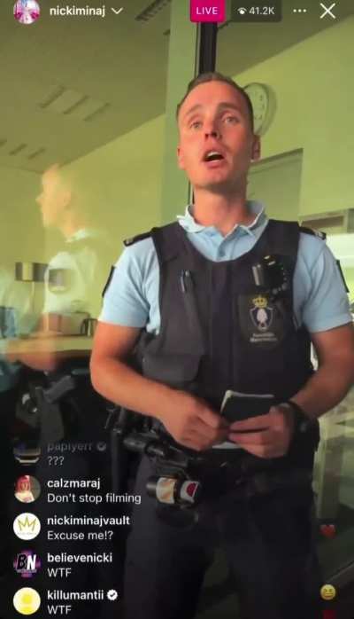 Nicki has been arrested in Amsterdam for drug possession