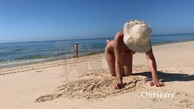 Little fun at beach