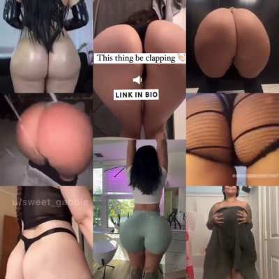 Lots ass clapping
