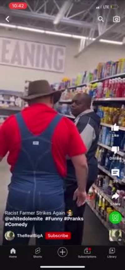 Slavery "prank" in grocery store