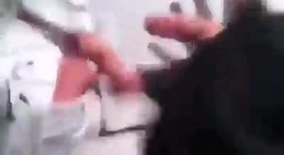 a hand to hand combat