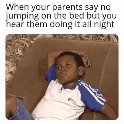 It's not fair...