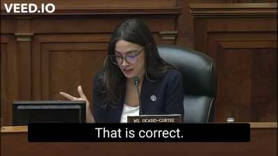 Extremely based AOC