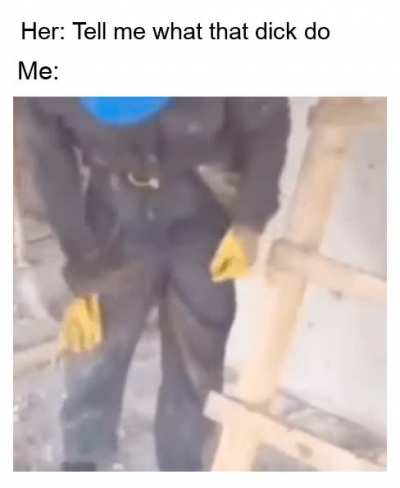 It's not just wood, it's a goddamn carpenter