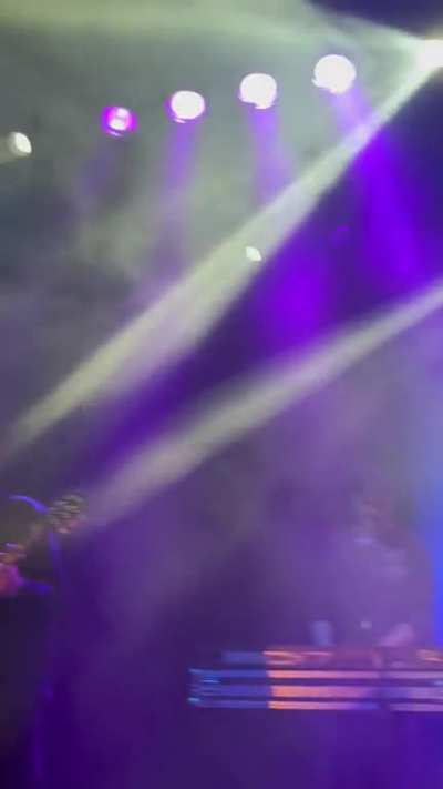 Front row at Sydney show (22/3/23) also does anyone know if the Sweater Emma is wearing is merch? It says tree amongst shrubs at the top but wasn&rsquo;t available at merchstand or online