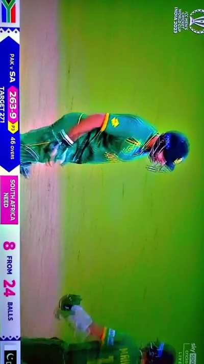 When bowlers come to bat