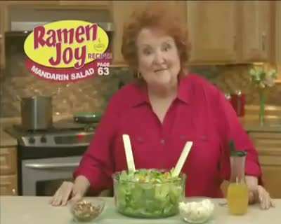 "Babe, are you feeling alright? You've barely touched your Ramen Apple Pie..."