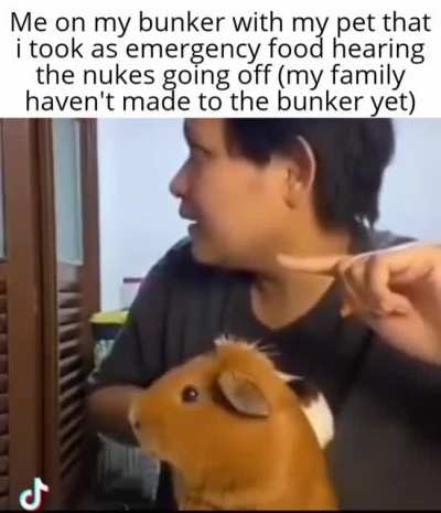 They also had the food with them