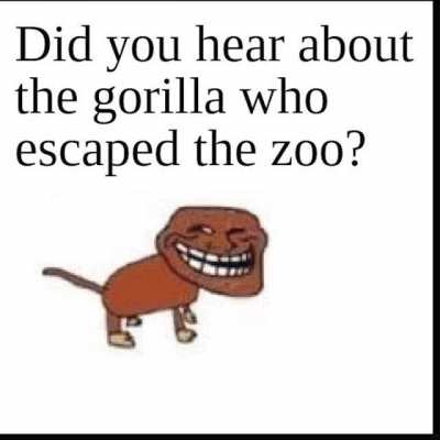 Best Gorilla joke of 1897