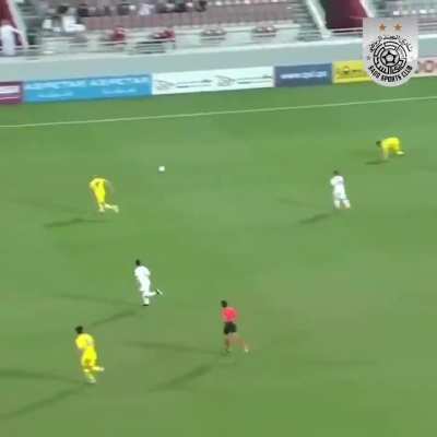 Xavi&rsquo;s Al-Sadd scoring a goal with great passing and buildup from their own box