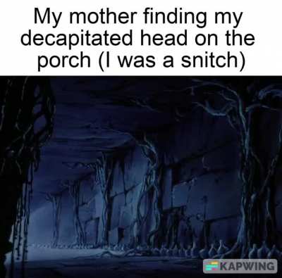 No one likes snitches