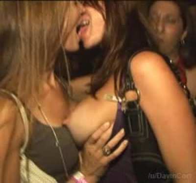 Kissing..